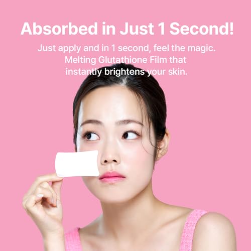 Glutathione Face Mask Film - 15pcs Instant Absorption for Radiance