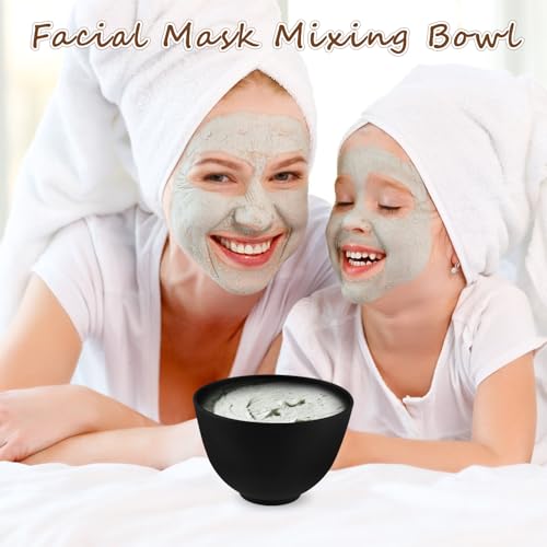 8 Pcs Silicone Mixing Bowls for Face Masks and Cosmetics