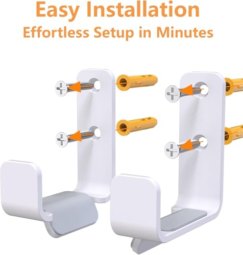 MUSVOH Wall Mount Ironing Board Holder - Heavy Duty 304 Stainless Steel