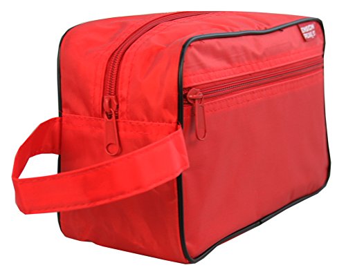 Ensign Peak Red Toiletry Travel Bag - Durable & Versatile