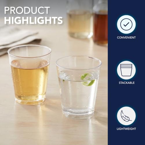 Party Essentials 200-Count Disposable 1.5-Ounce Shot Glasses