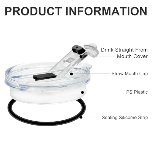 Reduce Tumbler Replacement Lids - BPA-Free, Leak-Proof, 40oz & 50oz