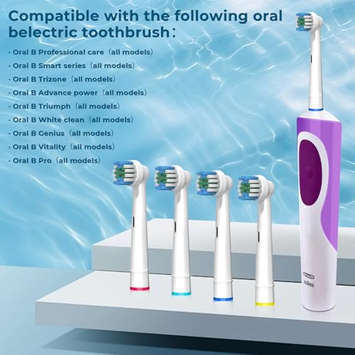 FIRIK 20 Pack Replacement Electric Toothbrush Heads Compatible with Oral B Braun - Mixed/1 Count