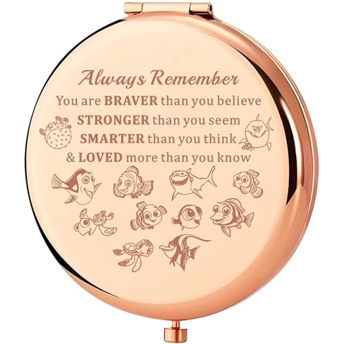 Nemo Dory Pocket Mirror - Compact Makeup Mirror for Fans