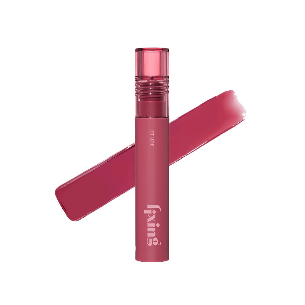 ETUDE Fixing Tint #01 Analog Rose - Long-Lasting, High-Pigment Liquid Lipstick | Waterproof Matte Finish | K-Beauty 4g