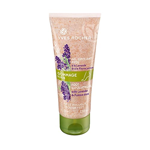 Yves Rocher Foot Exfoliating Gel - Smooth Dry Skin & Reduce Calluses, 2.5 fl oz