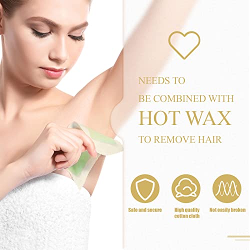 Loopeer 300 Pcs Muslin Wax Strips for Hair Removal, 4 x 1.5 Inch