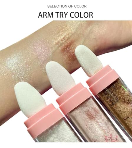 Glitter Highlighter Powder for Face & Body - White Moonbeam