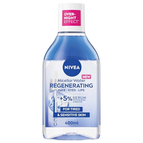 NIVEA Regenerating Serum Infused Micellar Water - Gentle Makeup Remover 400ml