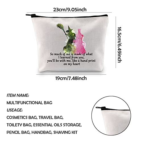 WCGXKO Musical Makeup Bag - Multifunctional Cosmetic Organizer