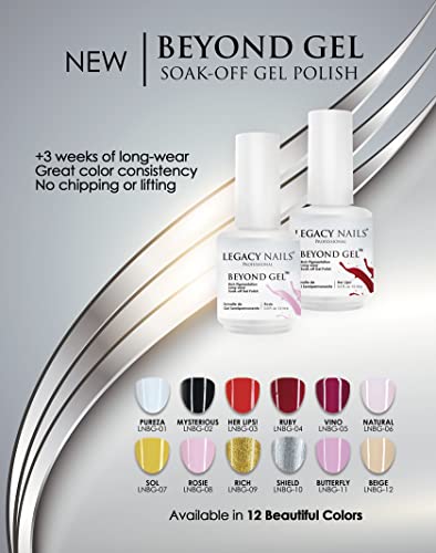 LEGACY NAILS Beyond Gel Soak-Off Nail Polish - Her Lips 0.5 fl oz