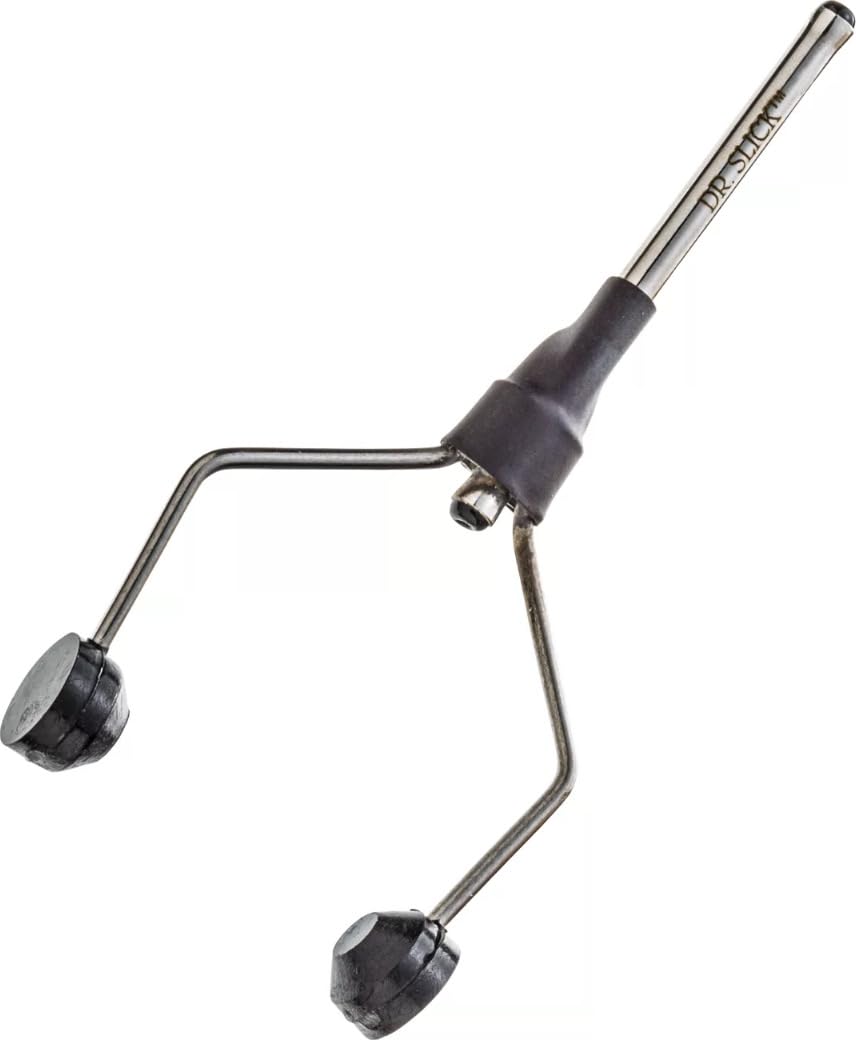 Dr. Slick Glass Bobbin, 3", Dual Glass Inserts, Delrin Feet
