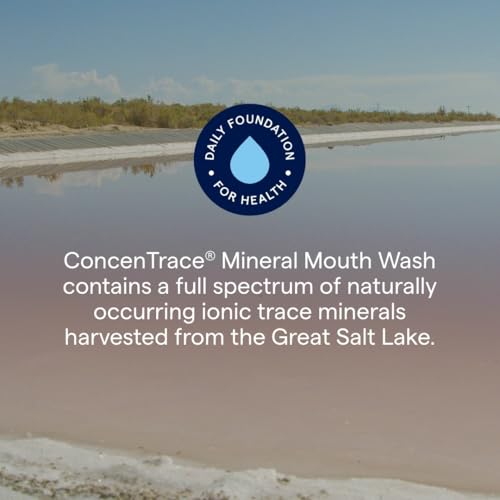 Trace Minerals ConcenTrace Mouthwash, Peppermint - 10 fl oz