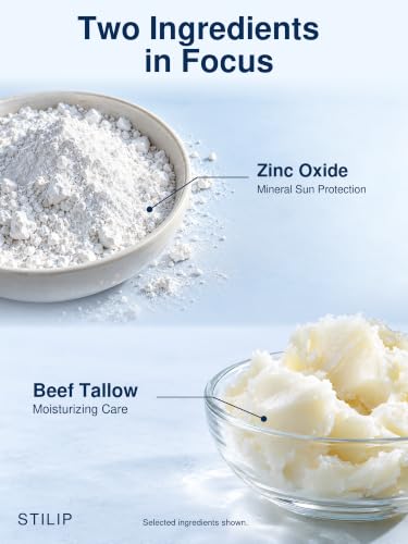 Beef Tallow SPF 50 Mineral Sunscreen for Face & Body, 2.12 oz