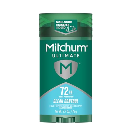 Mitchum 72H Antiperspirant Deodorant for Men - Clean Control, 2.7 oz