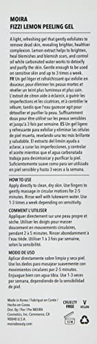 Moira Fizzi Lemon Peeling Gel - Gentle Exfoliating Face Scrub (80ml)