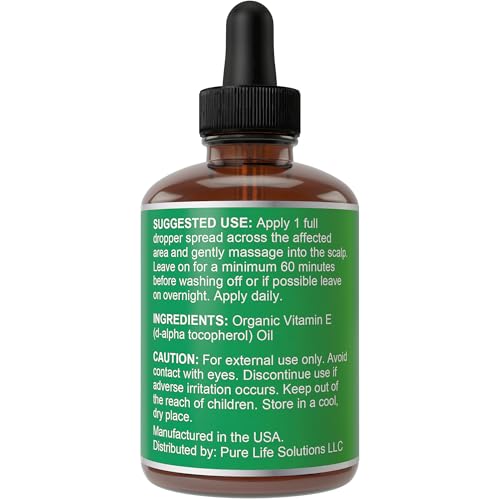 Hair Thickness Maximizer Vitamin E Oil for Hair Growth - 2 Fl Oz