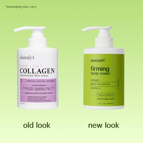 Elastalift Collagen Firming Cream - Fragrance-Free Face & Body Moisturizer