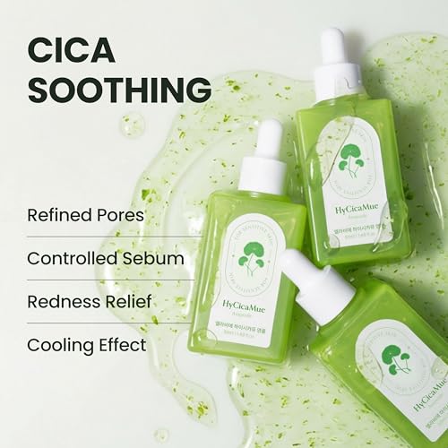 Calming Facial Serum with Cica & Hyaluronic Acid - 1.69 oz