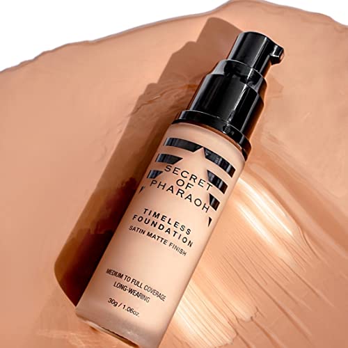 EBIN NEW YORK Secret of Pharaoh Timeless Foundation Cocoa Buildable Full Coverage Satin Matte Oil-Free