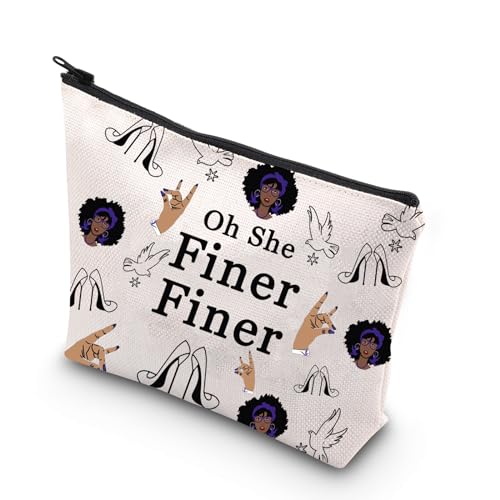 Finer Finer Makeup Zipper Pouch Bag for Women - TSOTMO