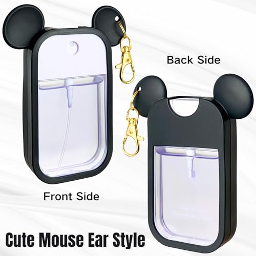 Silicone Hand Sanitizer Case for Touchland Power Mist - Black
