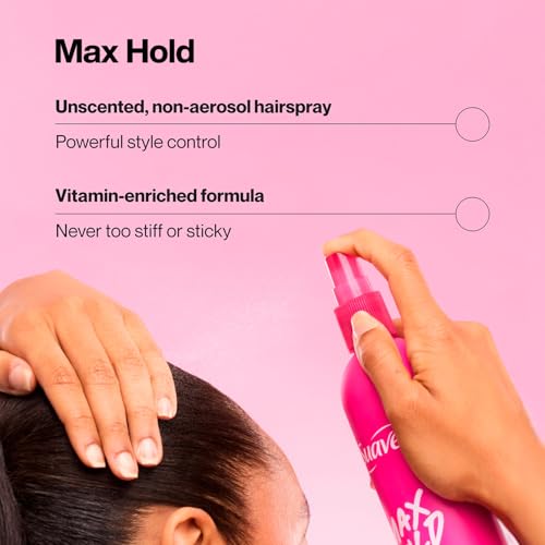 Suave Hair Styling Set: Heat Protection Spray & Max Hold Hairspray