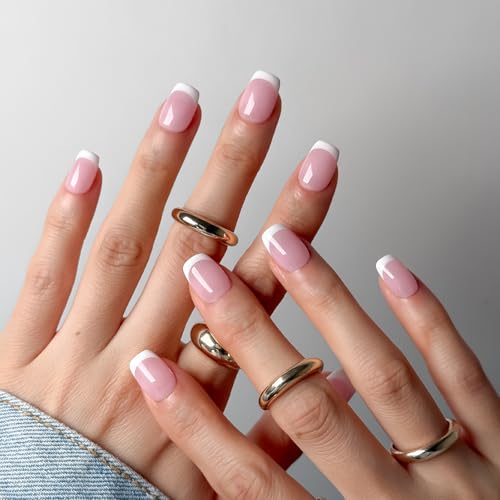 MOKAYIMO French Lady-S Handmade Press On Nails Kit - 45 Days Wear