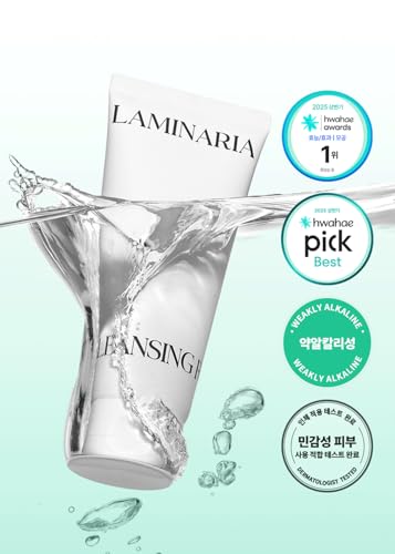 Hydrating Deep Facial Cleanser for Women with Seaweed & Hyaluronic Acid - 4.05 Oz