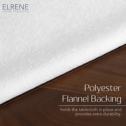 Elrene Callisto Tropical Floral Vinyl Tablecloth - 52" Square