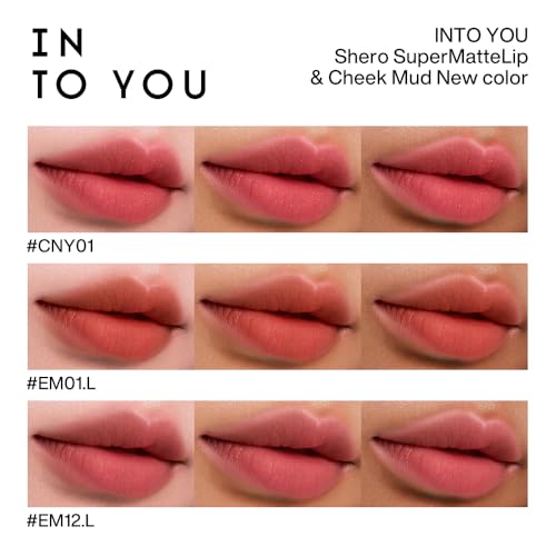 INTO YOU Love Struck Matte Lipstick – Long Lasting Peachy Pink for Lips & Cheeks