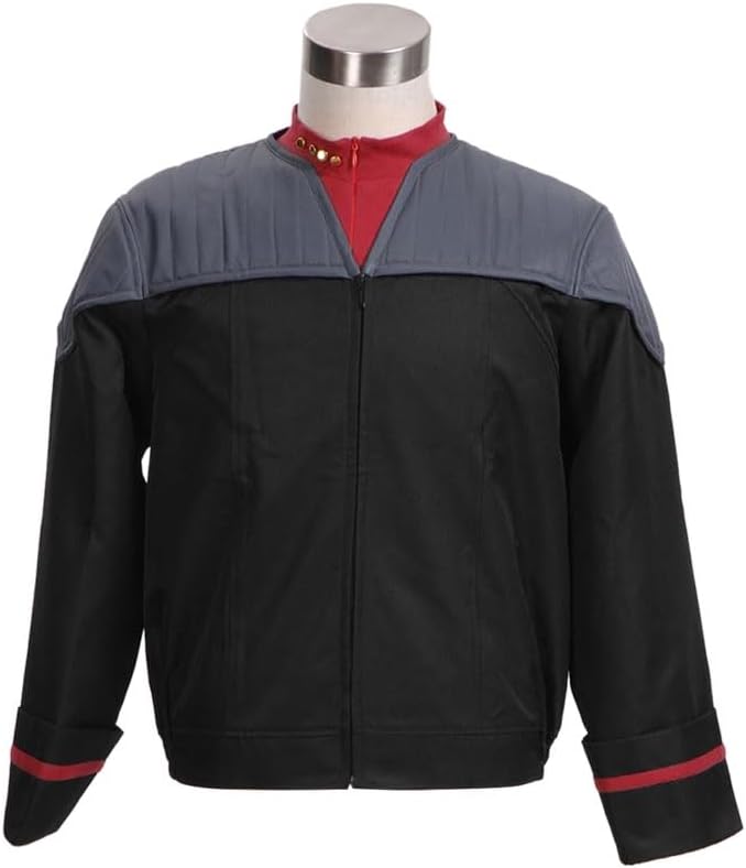 Voyager Captain Costume for Men - Star Series Cosplay Outfit | Adult Size