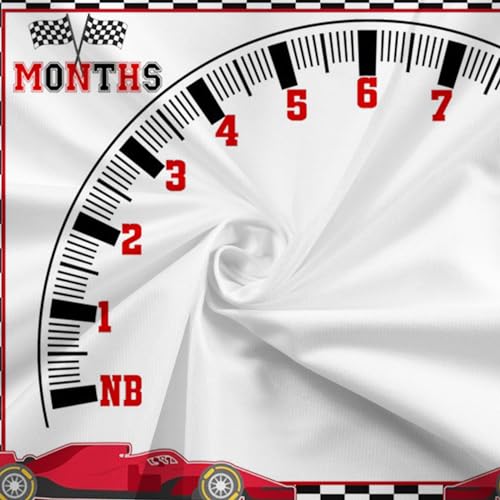 Baby Milestone Blanket for Monthly Growth Photos | 60" x 40" Soft Plush