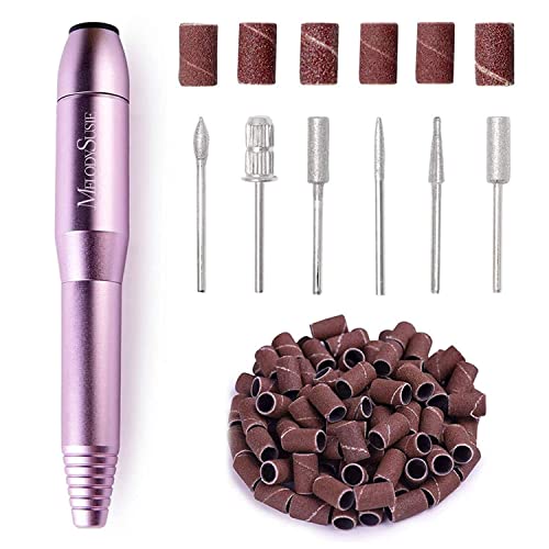 MelodySusie PC120B Nail Drill Kit - 20000RPM for Cuticle Care & Nail Art