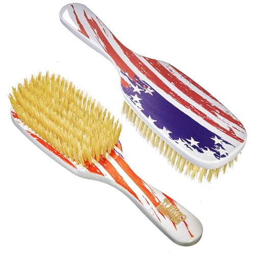 Torino Pro #263 7-Row Medium Wave Brush - Extra Long Pure Boar Bristles