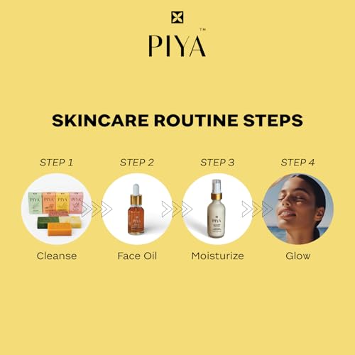 PIYA Bakuchiol Renewal Face Serum - Natural Retinol Alternative for Sensitive Skin