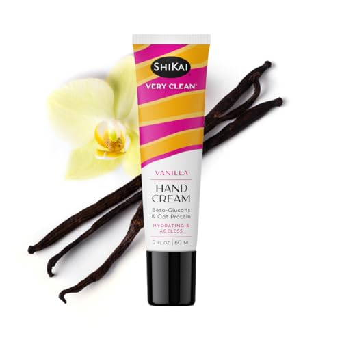 Hydrating Hand Cream with Vanilla - Moisturizer for Dry Skin - 2 oz
