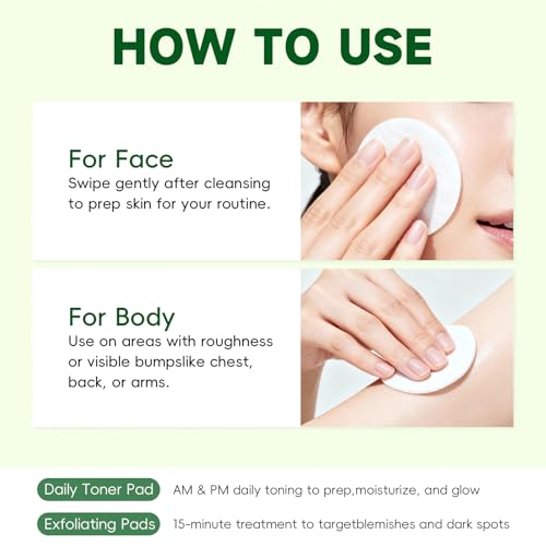LABJD 100 Pcs Toning Facial Pads with Snail Mucin & Peptides for Brightening & Hydration