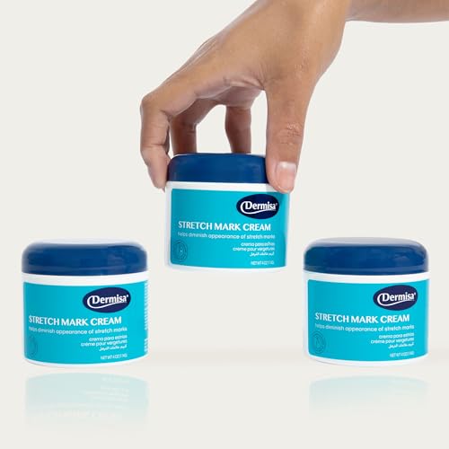 Dermisa Stretch Mark and Scar Cream with Cocoa Butter - 4 Oz