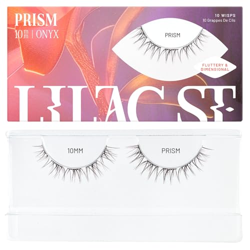 Lilac St 10mm Prism Volume Lash Clusters for DIY Extensions