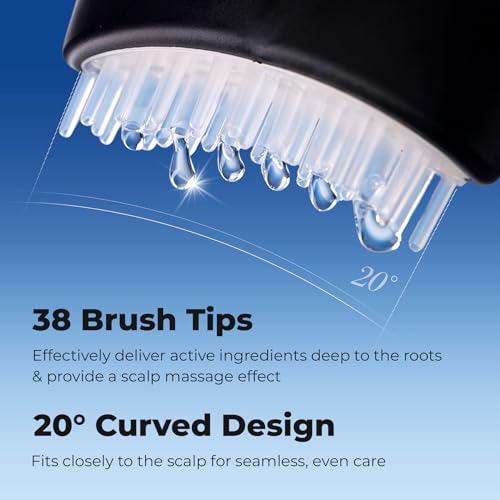 EPAIS Scalp Boosting Serum, Comb Applicator Scalp Ampoule with 38 Brush Tips, Clinically Tested Dandruff & Flake Reduction, Biome PDRN Exosome, Korean Hair Care, 5.07 fl.oz.