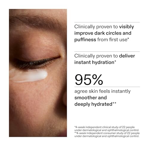 Caffeine Eye Cream by The INKEY List - Reduce Puffiness & Dark Circles, 0.5 fl oz