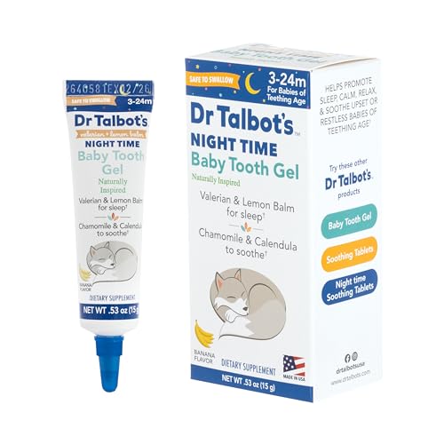 Dr. Talbot's Night Time Baby Tooth Gel - 0.53 oz Teething Relief