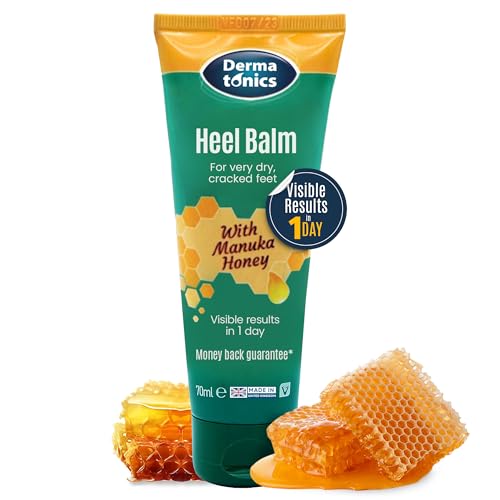 Dermatonics Manuka Honey Heel Balm for Cracked Heels - 70ml
