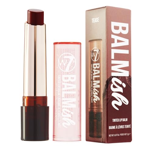 W7 Balmish Tinted Lip Balm - Tease | Hydrating Sheer Color