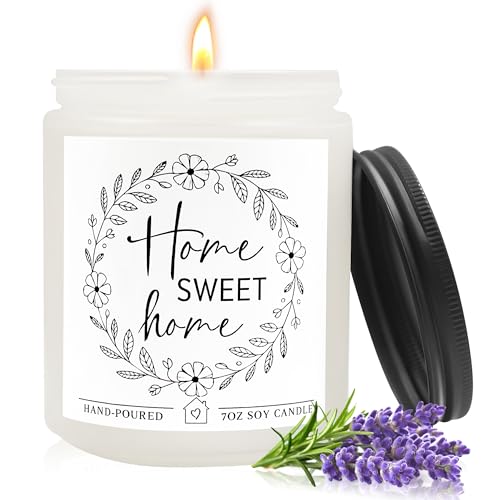 Lavender Scented Candle for Housewarming Gifts | Eco-Friendly & Relaxing