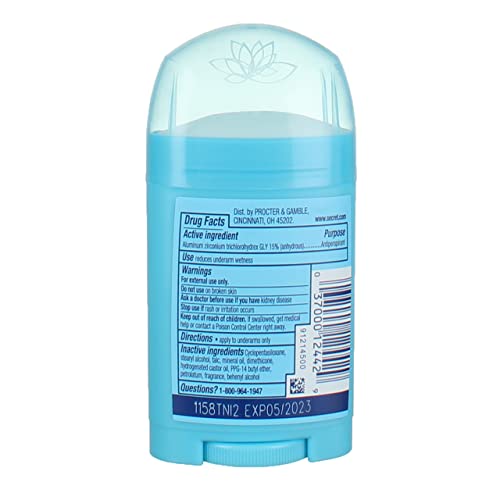 Secret Powder Fresh Solid Antiperspirant Deodorant Pack of 4 - Long-Lasting Freshness