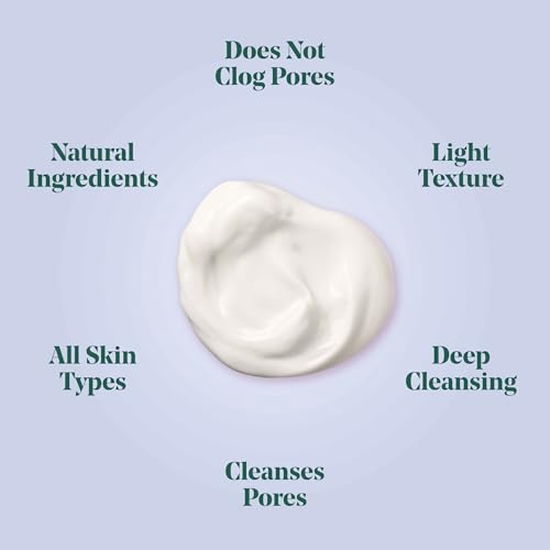 Goodness Vegan Cream Cleanser - Hydrating Face Wash with 5 Oils