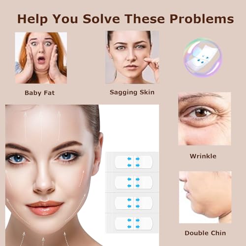 Invisible Face Lift Tape - 132PCS for Wrinkles & Sagging Skin