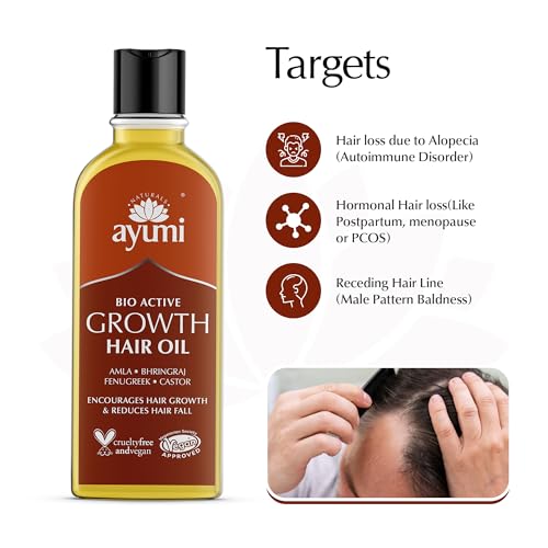 Ayumi Hair Growth Oil | for Dry Damaged Rosemary 5.08 Fl oz